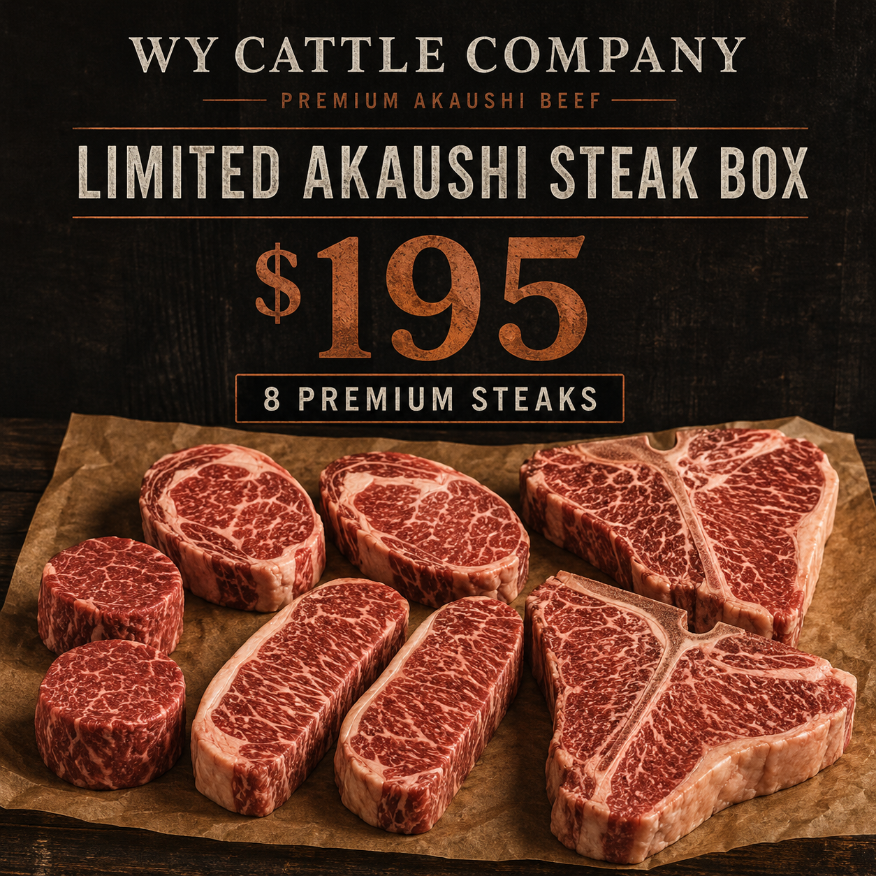 Limited Akaushi Steak Box
