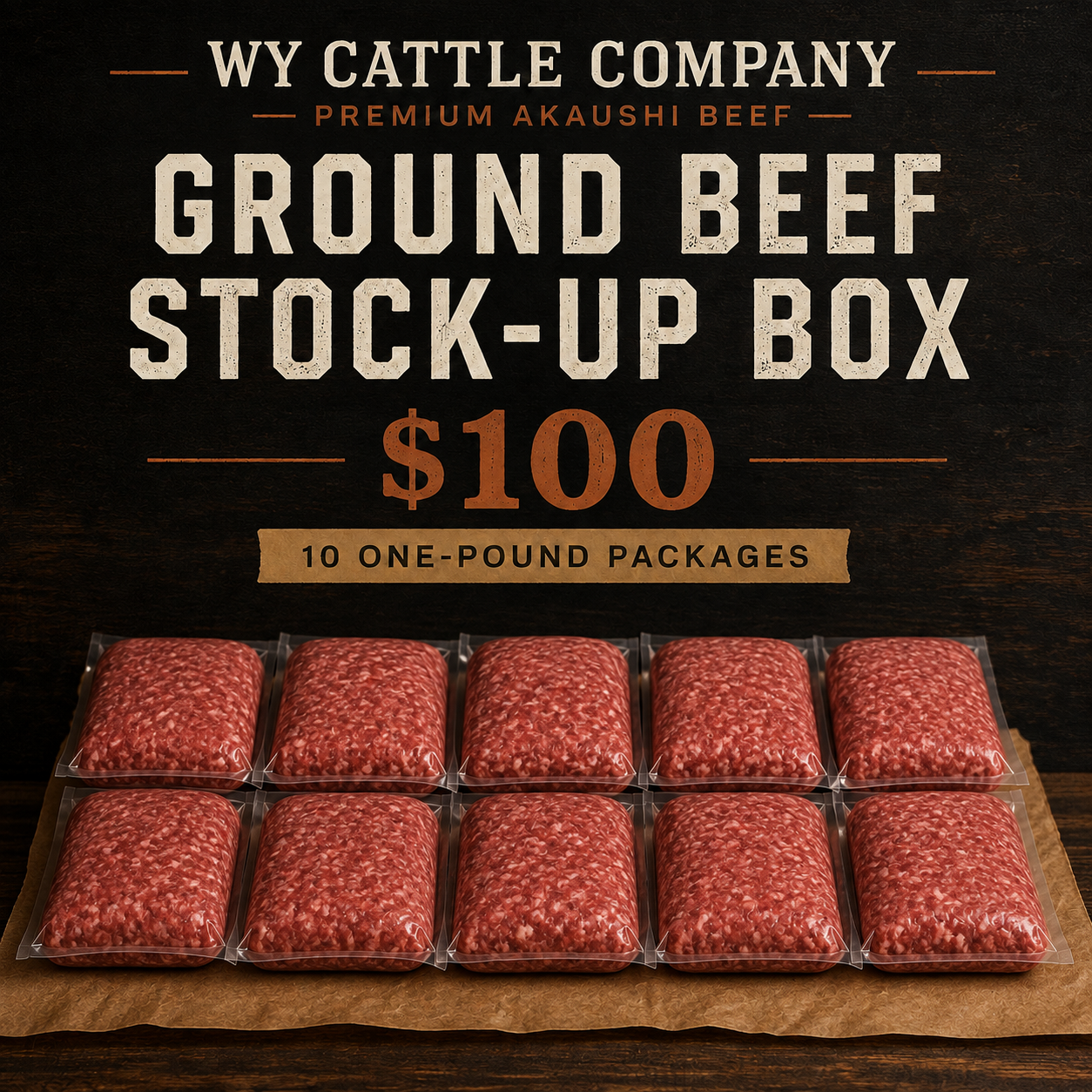 Ground Beef Stock-Up Box